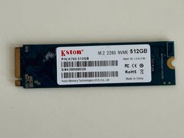 3x Kston K765 512GB M.2 2280 NVMe SSD – PCIe Gen3 x4