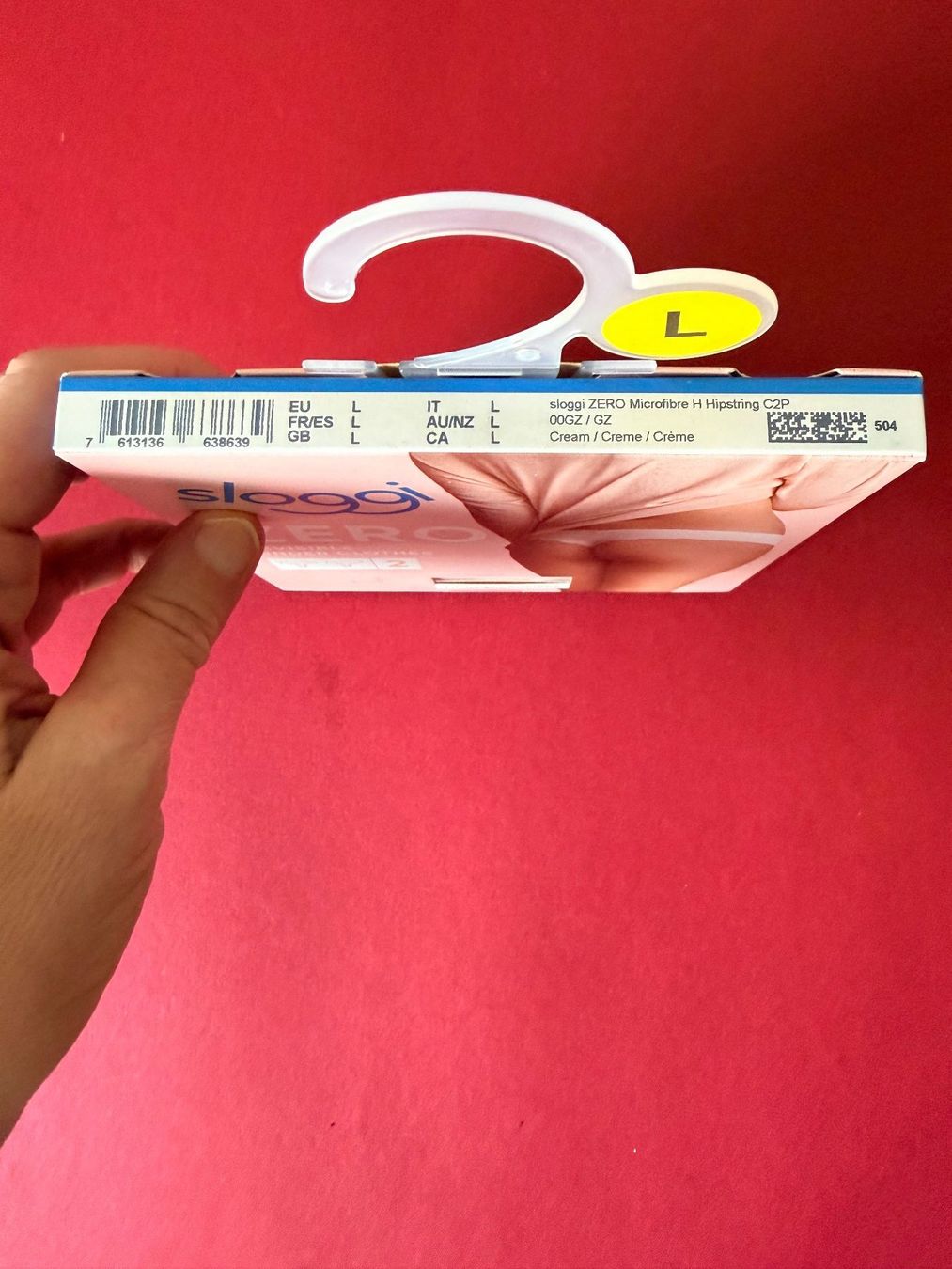 Sloggi Altra biancheria intima: SLOGGI, ZERO Microfibre Hipstring, Grösse L, 2 Stück Weiss – Nuovo e nell'imballaggio originale da Rudolfstetten venduto da gst_g7xl 1