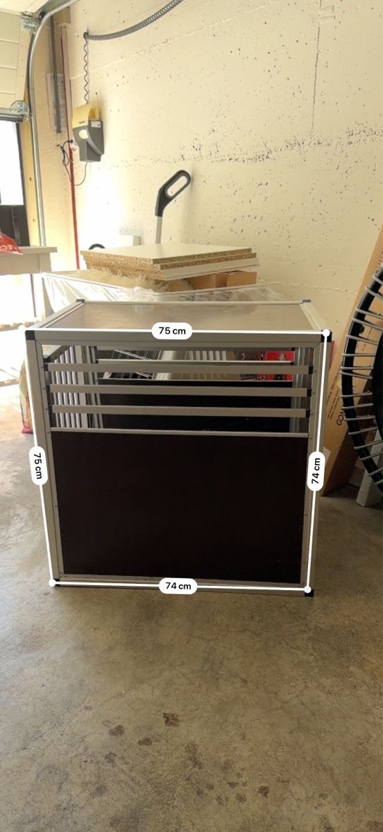 Gabbie, trasporto & Sicurezza: HundeTransportbox – Usato da Baar venduto da ver_vs82