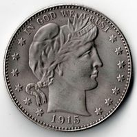 1915_Half Dollar_United States of America_Copy_Replicmünze