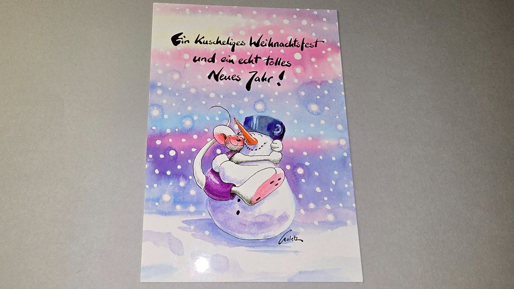 Cartes: Diddl Weihnachtskarte 2a Rarität – D'occasion à wallisellen par funkelsternchen5