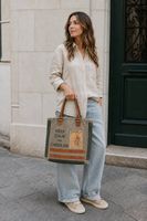 Neue Tasche Baumwolle 50 x 40 x 10 cm More and More
