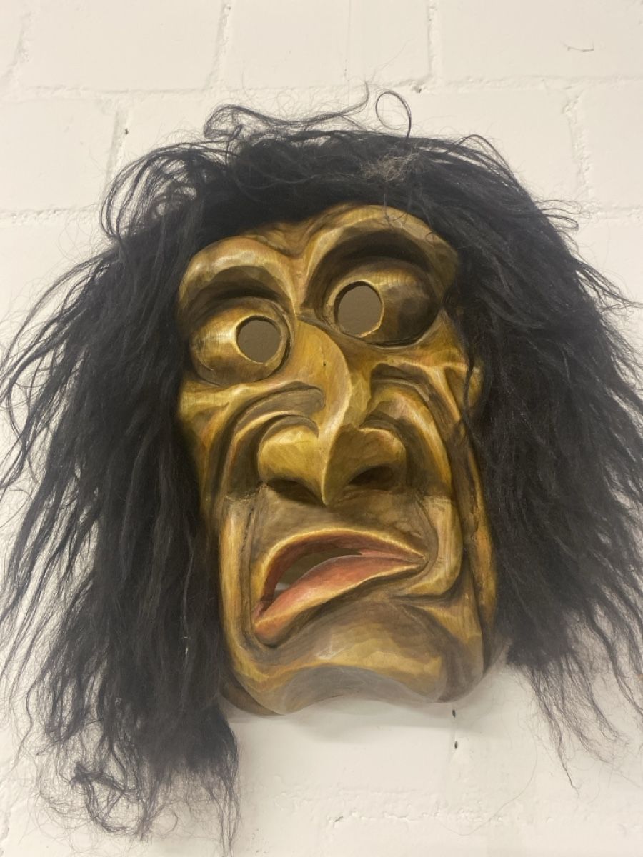 Maschere: Schöne Holzmaske von Rudolf Bodmer – Usato da sursee venduto da trilli-tralli 4
