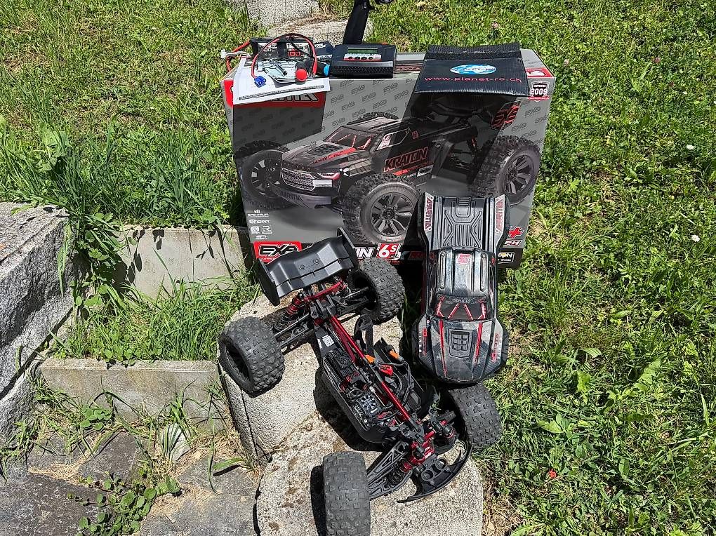 RC Modellbau: Arrma Kraton 6S BLX EXB V6 – Gebraucht aus Sommeri von PrisMisch785 2