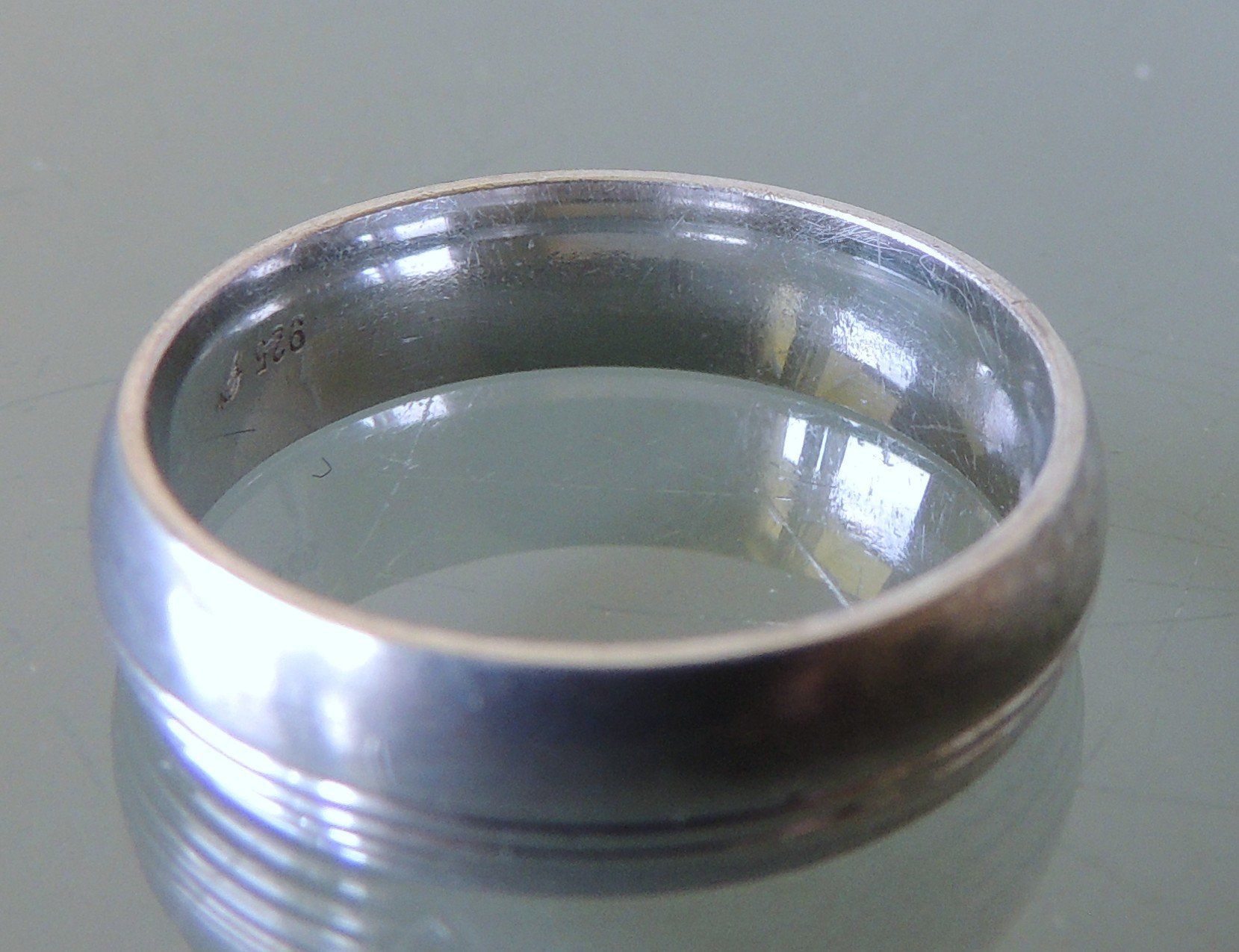 Anelli: Silber 925 Fingerring Gr. 63 – Usato da Waldenburg venduto da schaller707 2