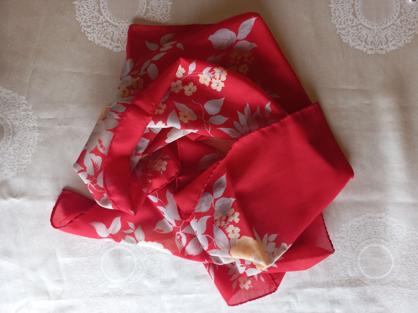 Foulards & écharpes: Leonardi foulard 150×36 cm – Neuf (Voir description) à Dompierre FR par fat_xth5 3