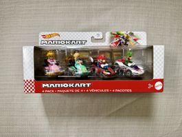 Hot Wheels MarioKart 4er Pack