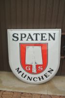 Spaten München Leuchtreklame Schild -
