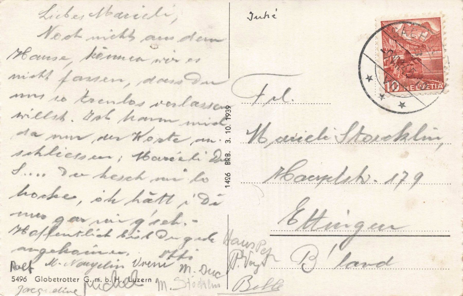 Cartes postales: Pension Waldheim – D'occasion à Biasca par Blenio71 1