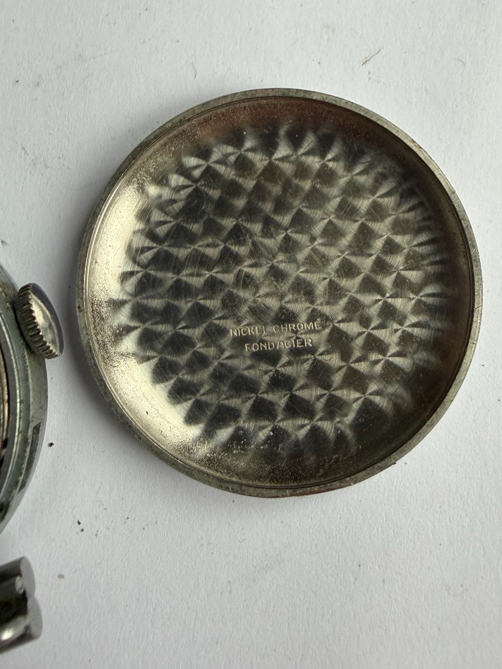 Orologi: Antimagentic Chronograph Mobilmachung 1939 – Difettoso da Worblaufen venduto da chronyves 4