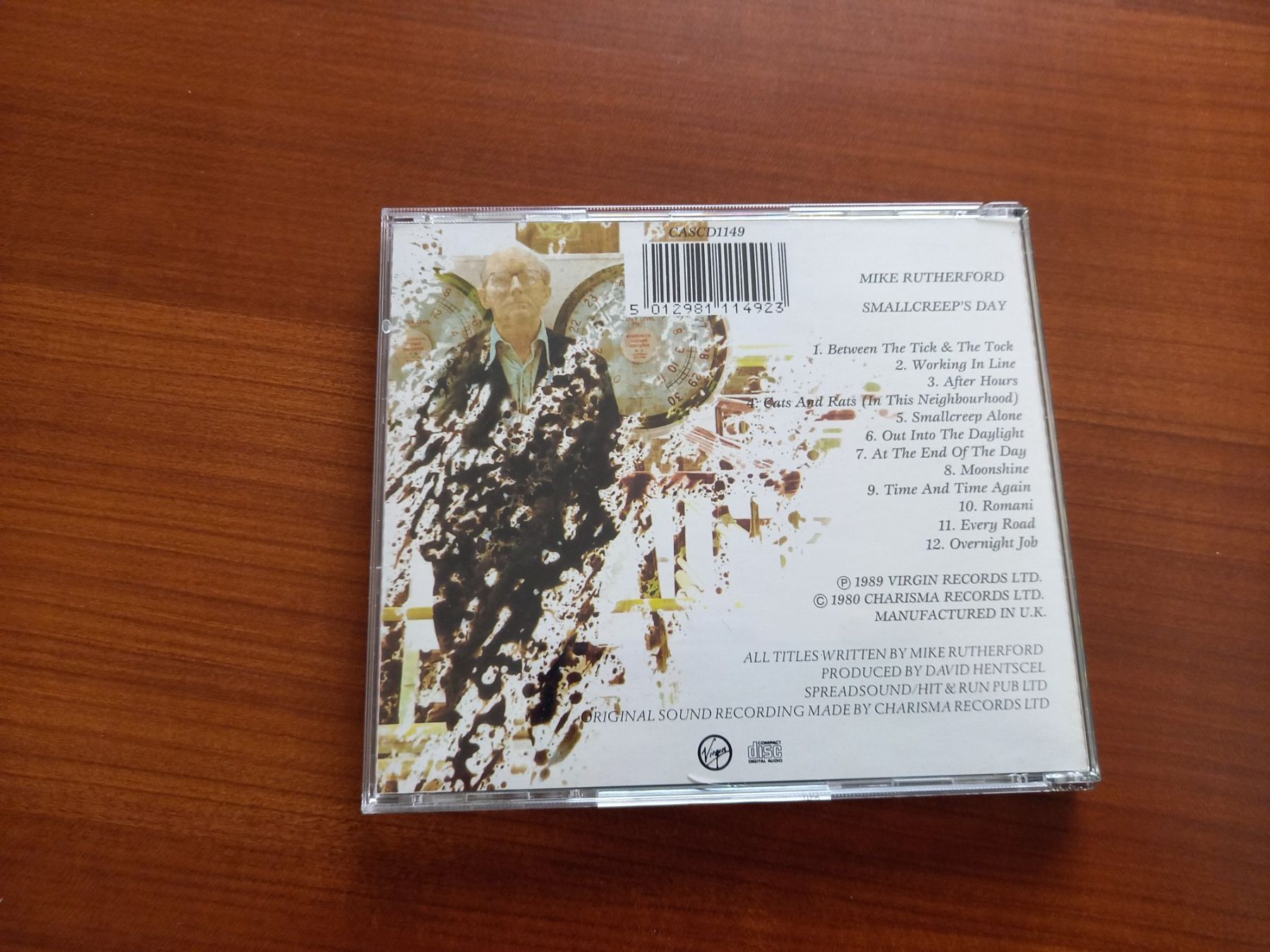 CD: Mike Rutherford (Genesis) - Smallcreep's Day – Usato da Courtételle venduto da Chris28 2