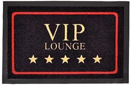 Fussmatte-VIP LOUNGE-ROTER RAND