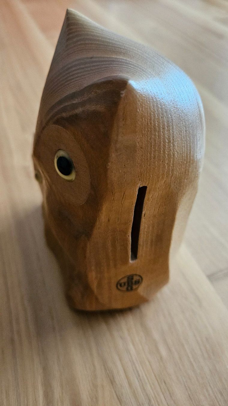Salvadanai: Alte UBS Sparkässeli  aus Holz – Usato da Glis venduto da dupont29 1