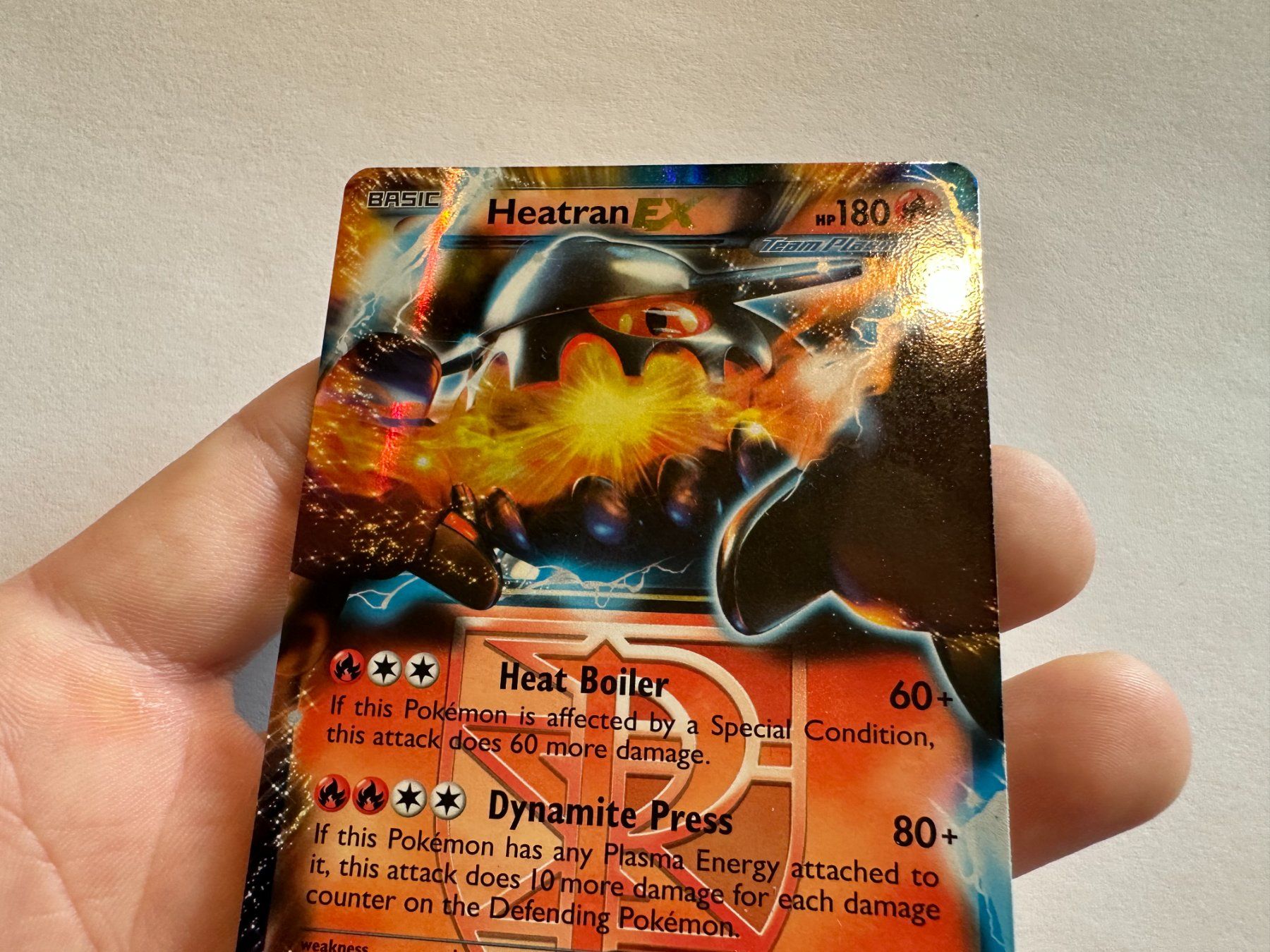 Pokémon Carte collezionabili: Heatran EX B&W Plasma Freeze EN – Usato da Hagendorn venduto da Pokecollectorch 3