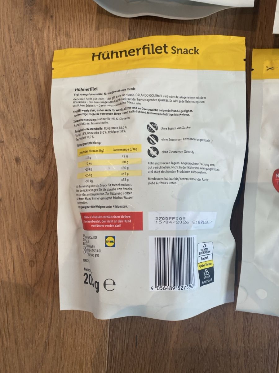 Mangimi: Hundefutter und Kauaetikel – Nuovo e nell'imballaggio originale da Oetwil an der Limmat venduto da stephang06 1