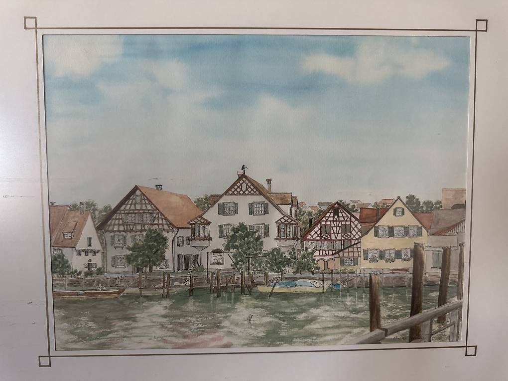 Grafiken & Lithographien: Ermatinger Hafen – Gebraucht aus Kreuzlingen von seb_lac 1