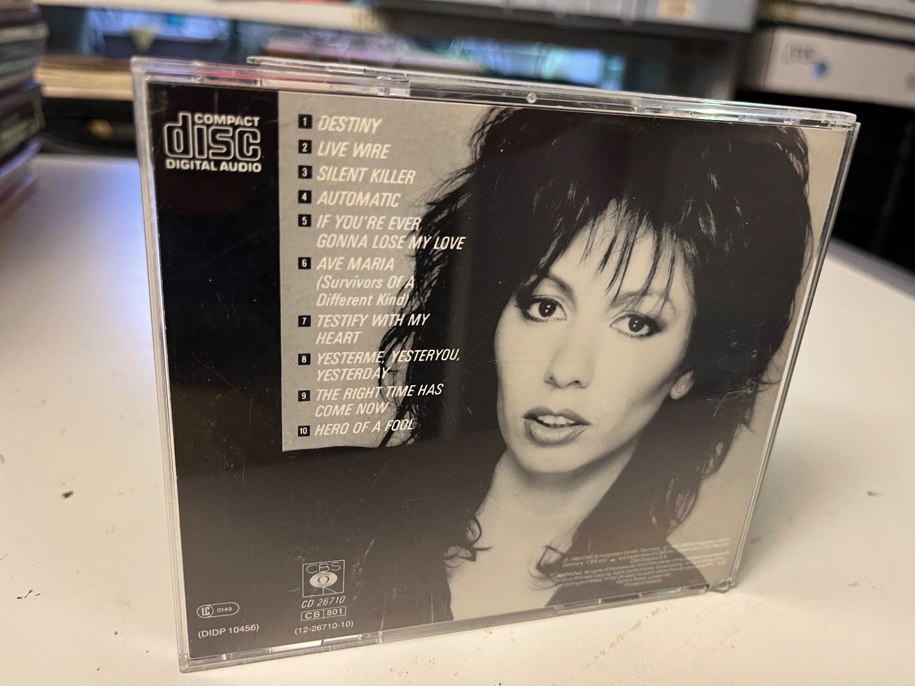 CD: Jennifer Rush - Movin' - HH21A – Usato da Küsnacht ZH venduto da swisssales.net 1