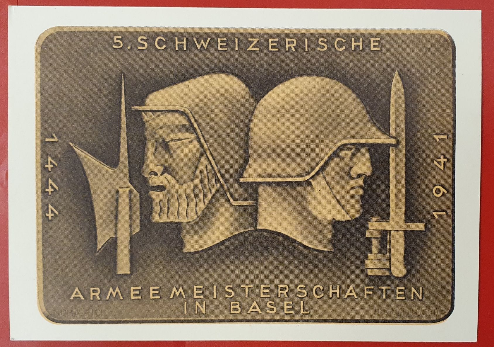 Cartoline postali: 3 Ansichtskarten - Soldatenmotiv – Usato da Kreuzlingen venduto da Rschweiz1 1
