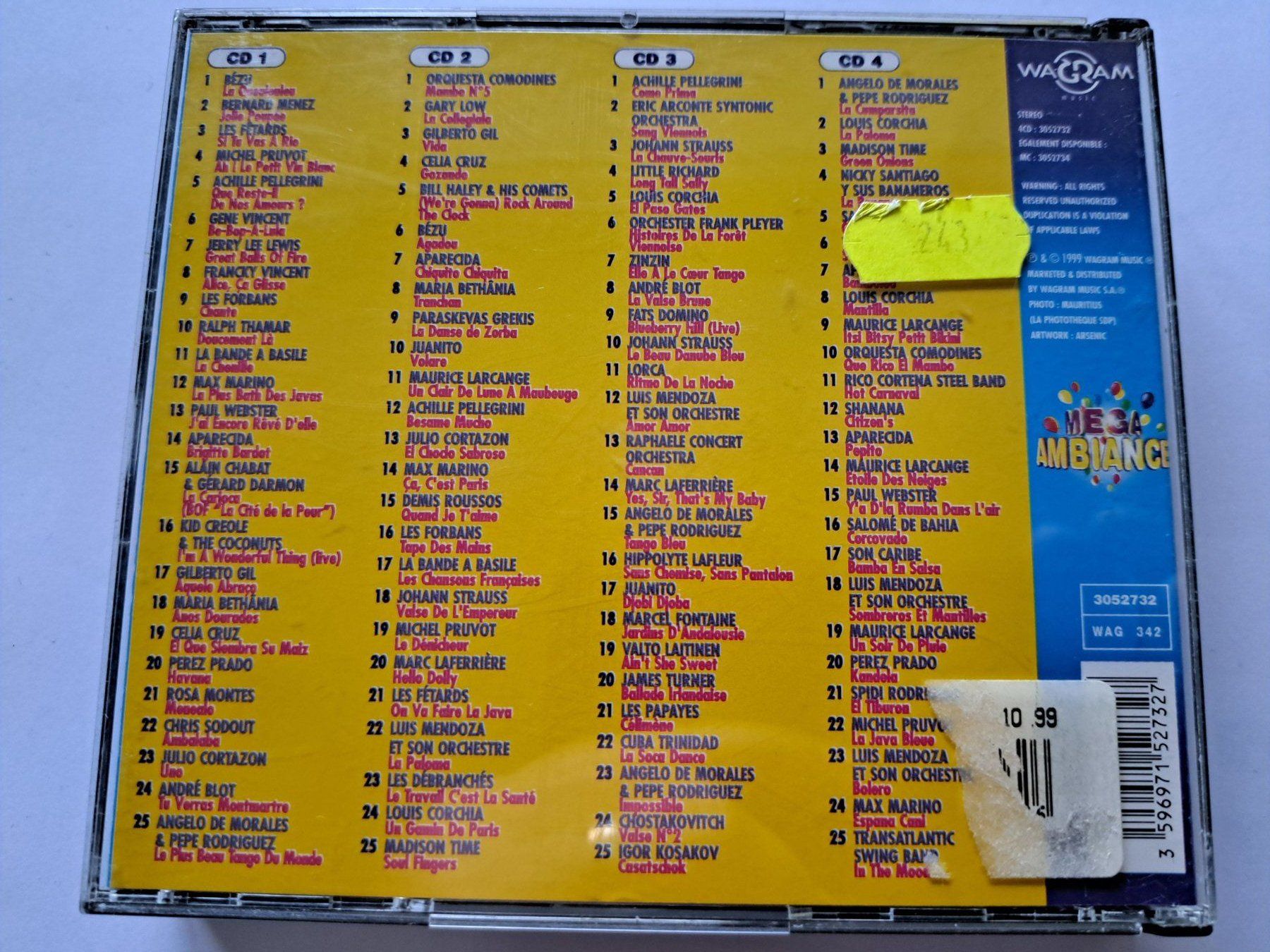 CD: Cd Coffret Mega Ambiance - 4 Cds – Usato da Pully venduto da bro_n52j 2