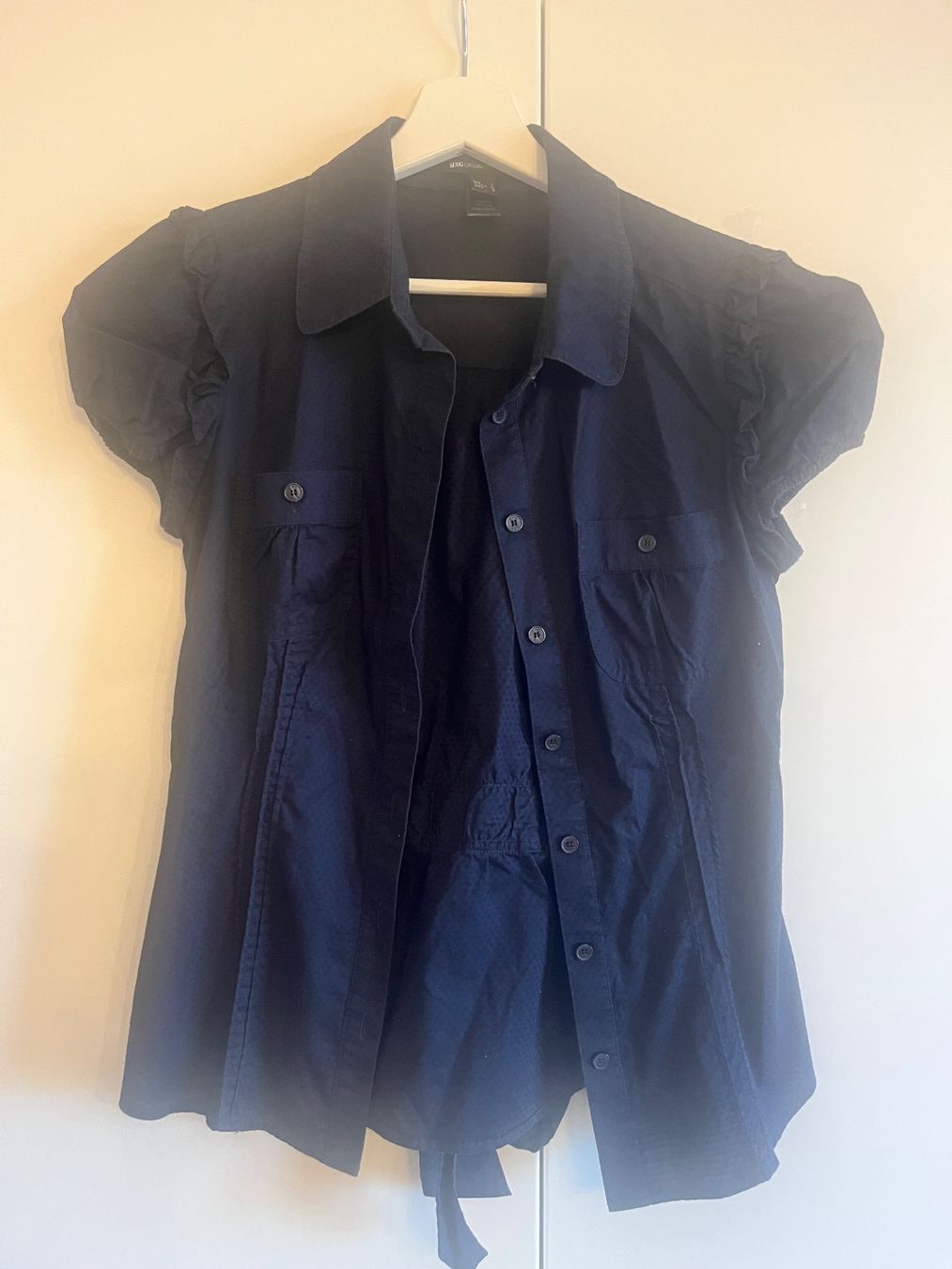 Mango Gonne: Mango Rüschenrock beige blau – Usato da Luzern venduto da maschmo 2