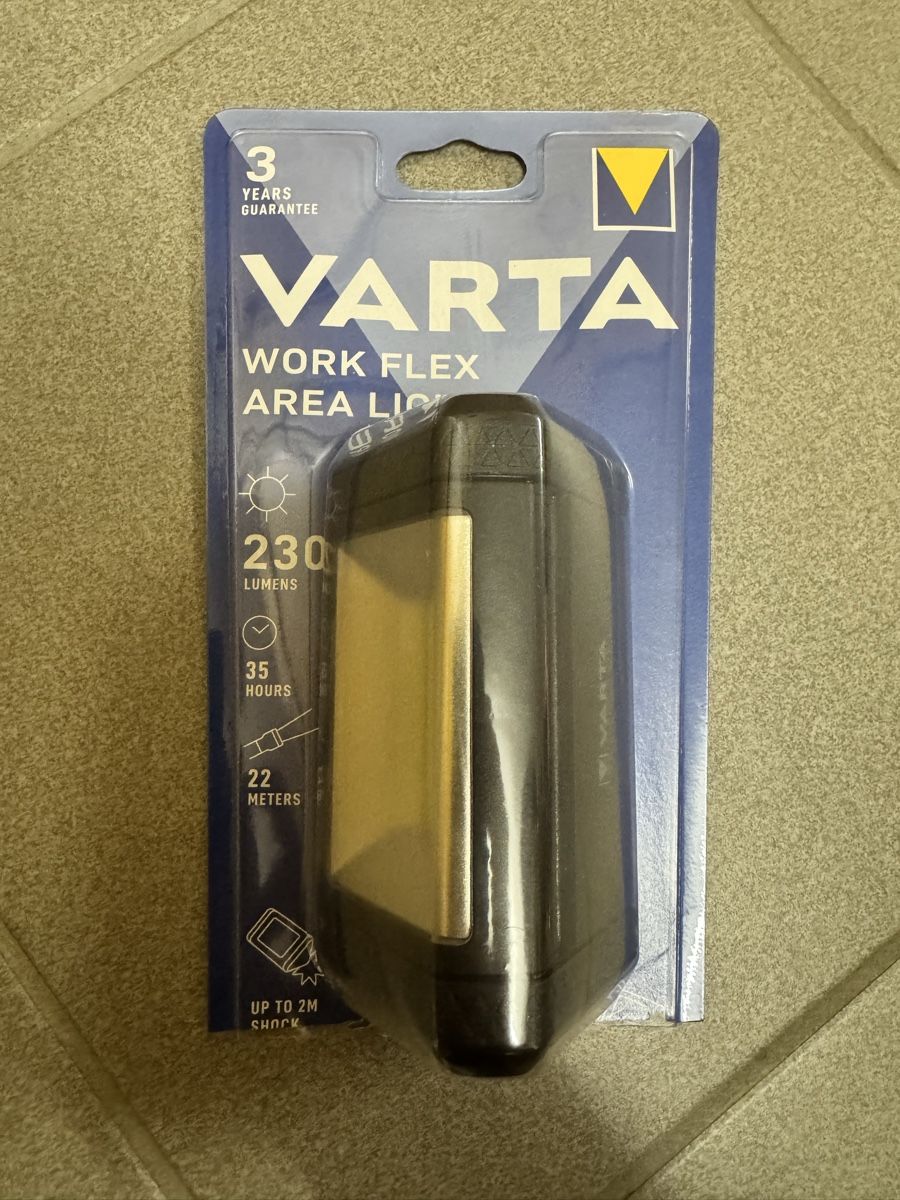 Varta Lampen: Neu VARTA Work Flex Area Light 230 Lumen neu – Neu und originalverpackt aus Büttikon AG von jen_g5s9