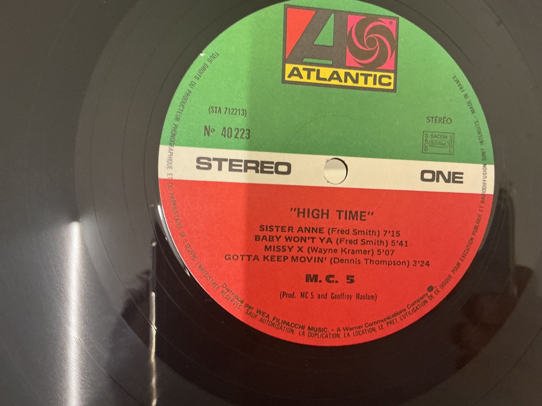 Dischi in vinile: MC5 LP - High Time (VG+) – Usato da Winterthur venduto da Tumko-Vinyl 3