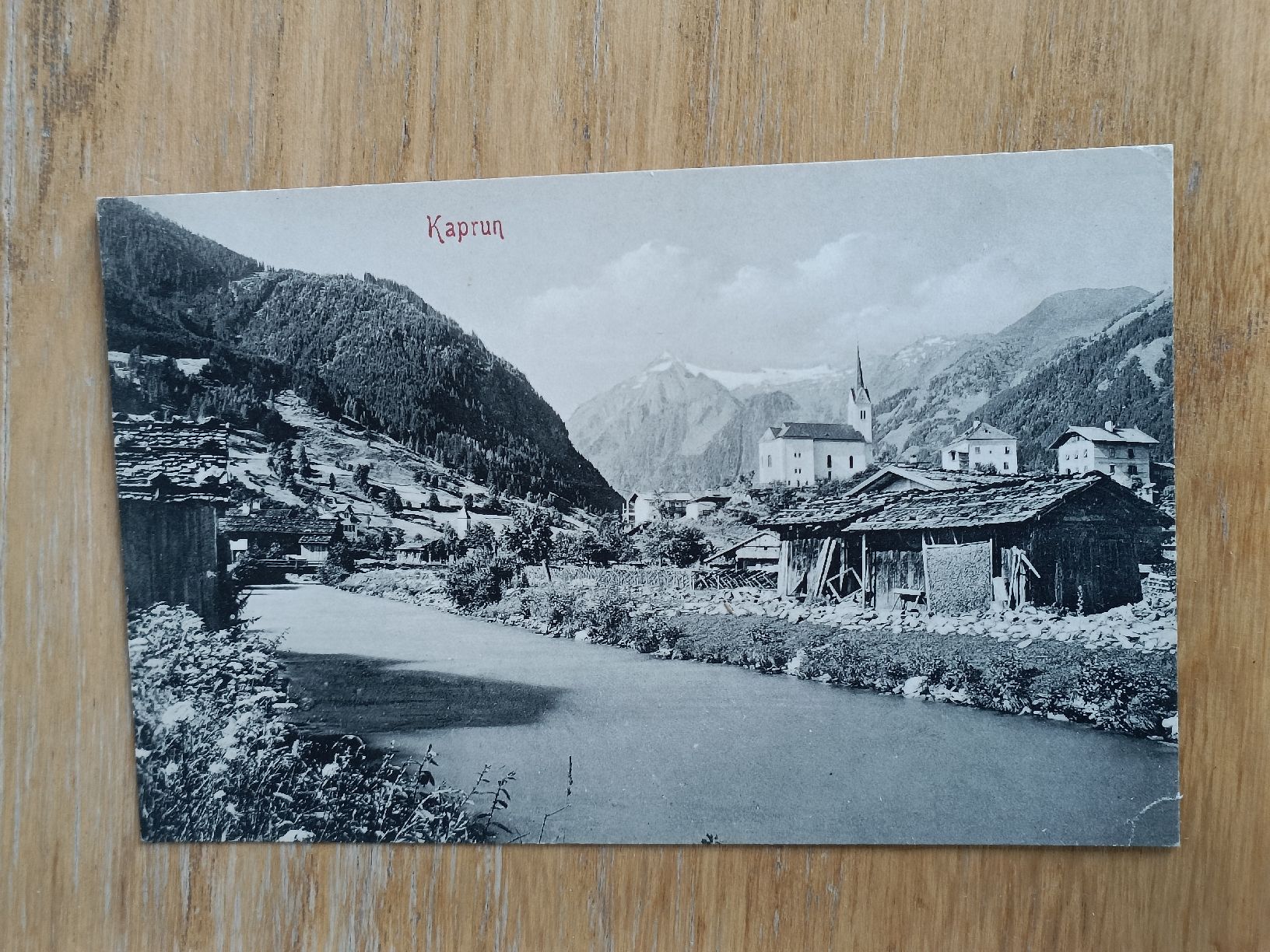 Cartoline postali: Alte PK / Kaprun - Ausgabe ca. 1920 – Usato da Brugg AG venduto da Ente015