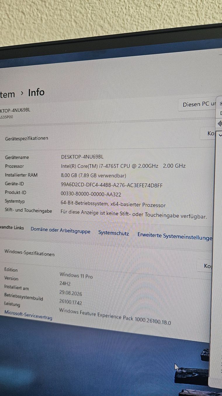 Lenovo PCs: Lenovo m93p Tiny Win11 – Gebraucht aus Widnau von PlayTechTown 4