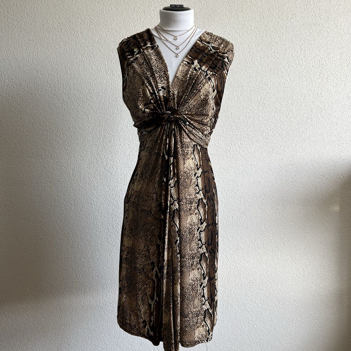 Vestiti: Vintage Kleid Schlangenmuster S – Nuovo (secondo la descrizione) da Tagelswangen venduto da SpicyChicken