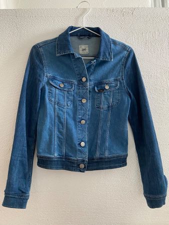 Lee Slim Rider Jeansjacke Damen (XS/S), wie neu