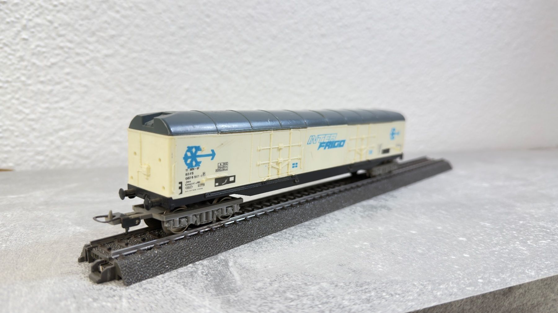 Lima Modellini di ferrovie: Lima Interfrigo Kühlwagen H0 / DC – Usato da Schlieren venduto da rat_lq6b