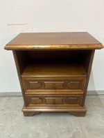 Nachttisch Englisch furniertes Holz ca. um 1960