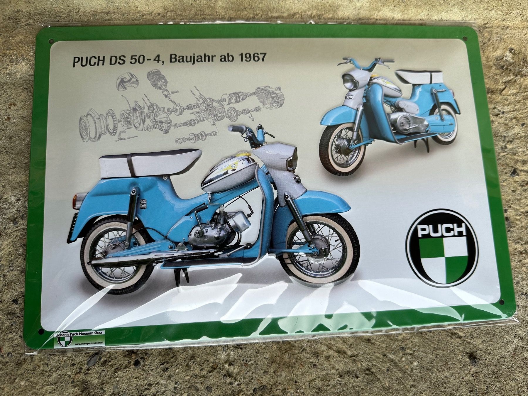 Insegne: Puch ds 50 oldtimer classic moped 2 takt – Nuovo (secondo la descrizione) da Reinach AG venduto da rares75