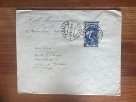 Brief 1951 Italien Hotel Miramarie Rapollo      (V998)