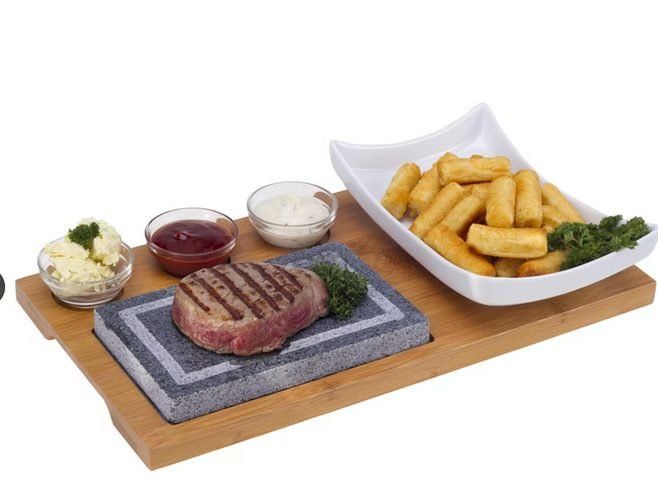 Piatti: Neu : Hot Stone Set / Geschirr – Nuovo e nell'imballaggio originale da Büsserach venduto da Hot_Shots 1