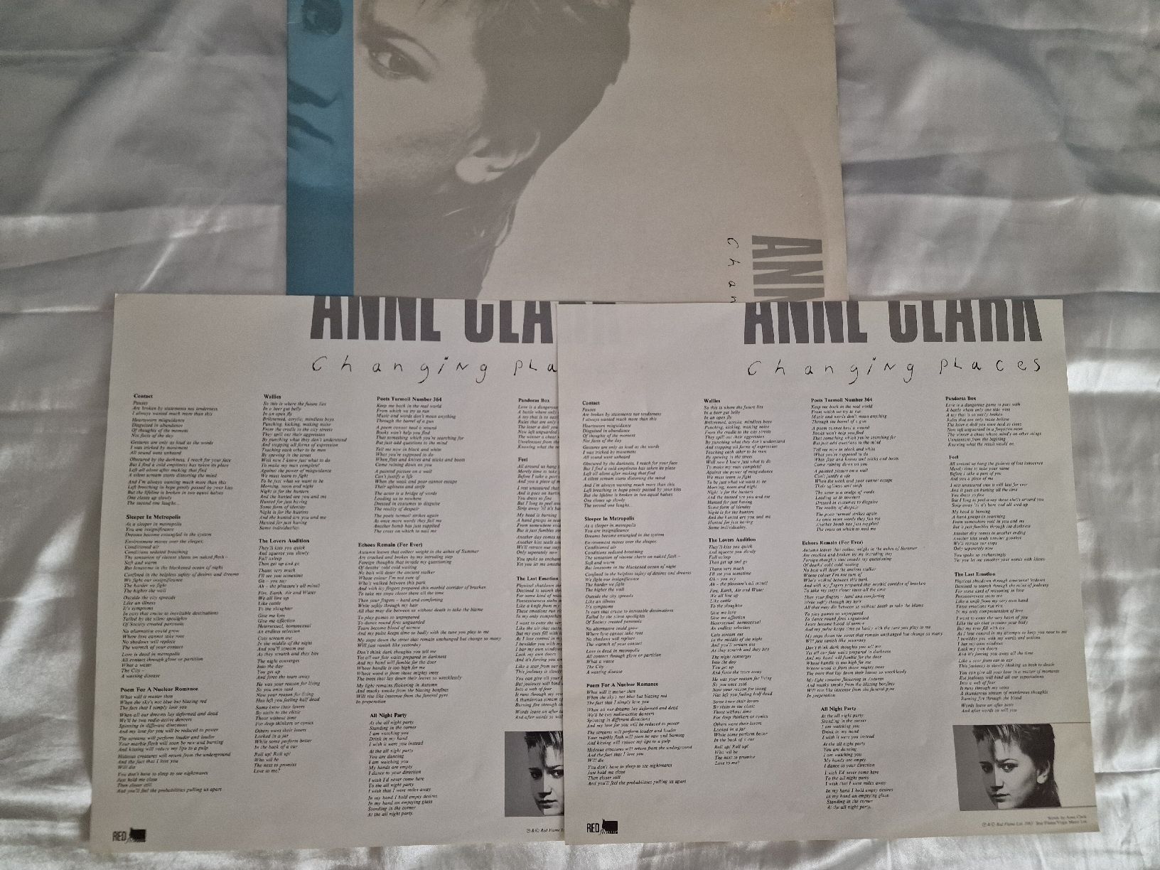Dischi in vinile: Anne Clarke - Changing Places – Usato da Pfaffnau venduto da gunport 2