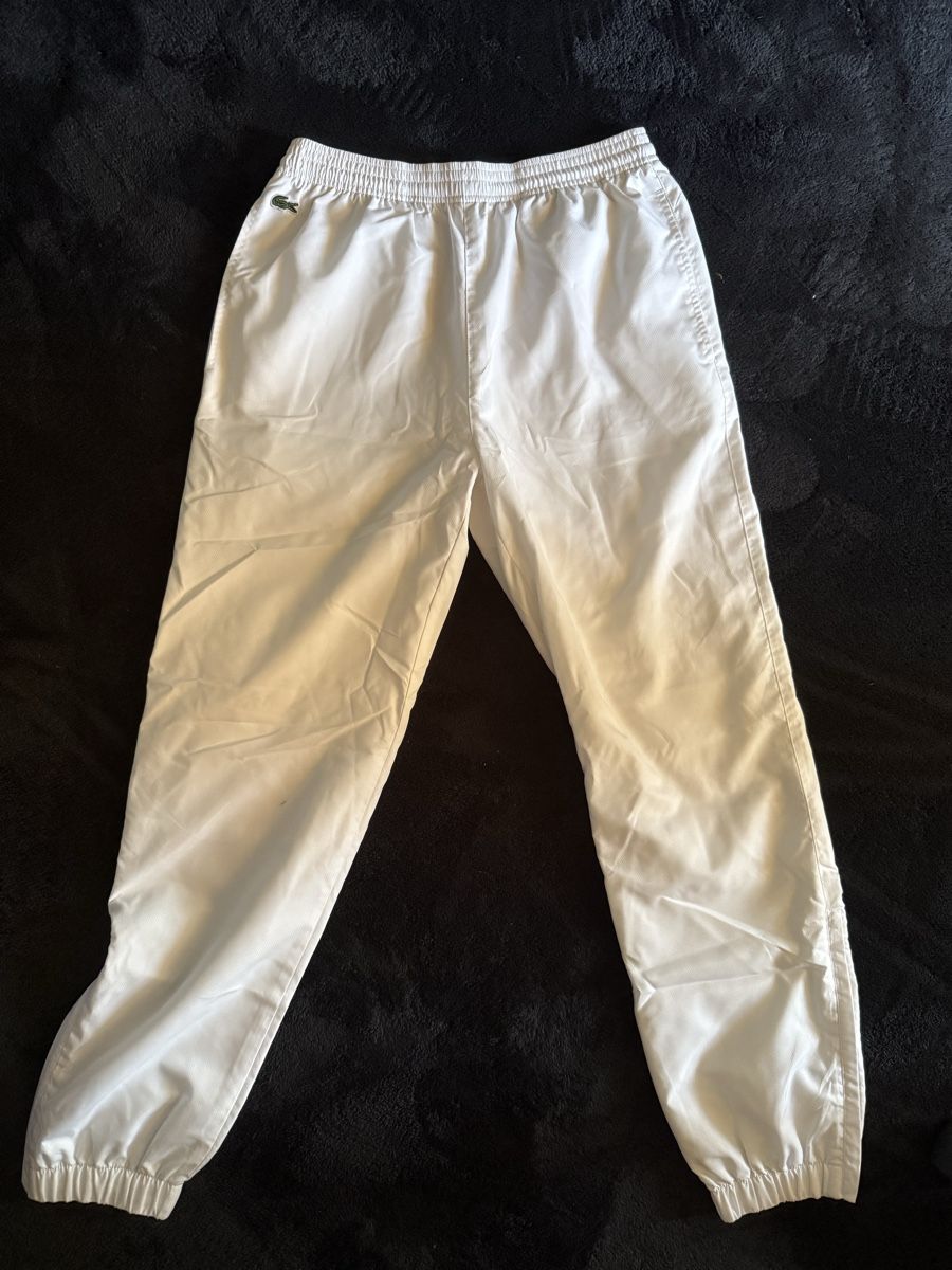 Pantaloni: Pantalon Lacoste blanc – Usato da onex venduto da Bap15