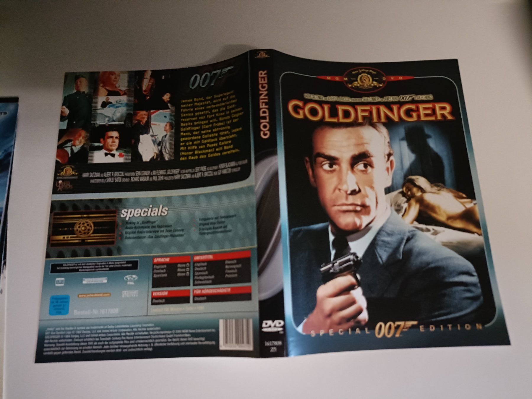 Tutti i DVDs: 007 Goldfinger – Usato da Köniz venduto da Movieportal007