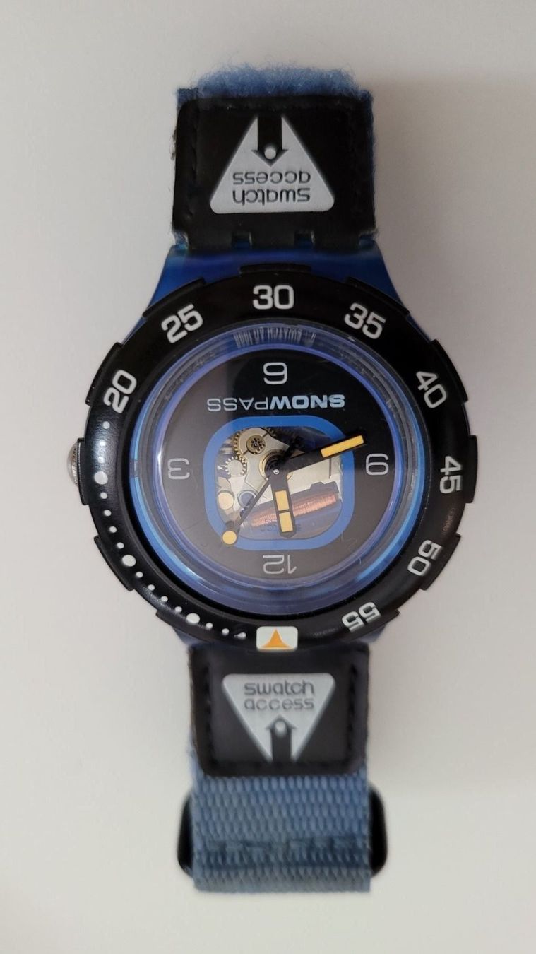 Swatch Orologi: Swatch access Snowpass Uhr – Usato da Gibswil venduto da Dapi 7