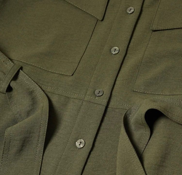 Mango Vestiti: MANGO Hemdkleid mit Gürtel - neu - – Nuovo (secondo la descrizione) da Jona venduto da vanessasupermarket20 5