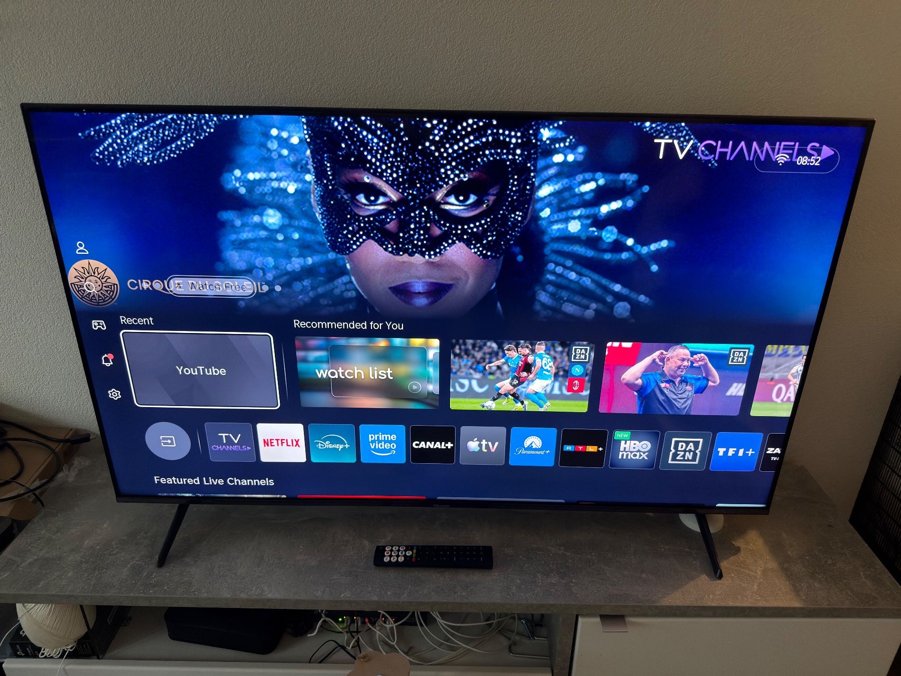 Hisense Fernseher: Hisense TV 55E7NQ PRO – Gebraucht aus Fribourg von Aosika 1