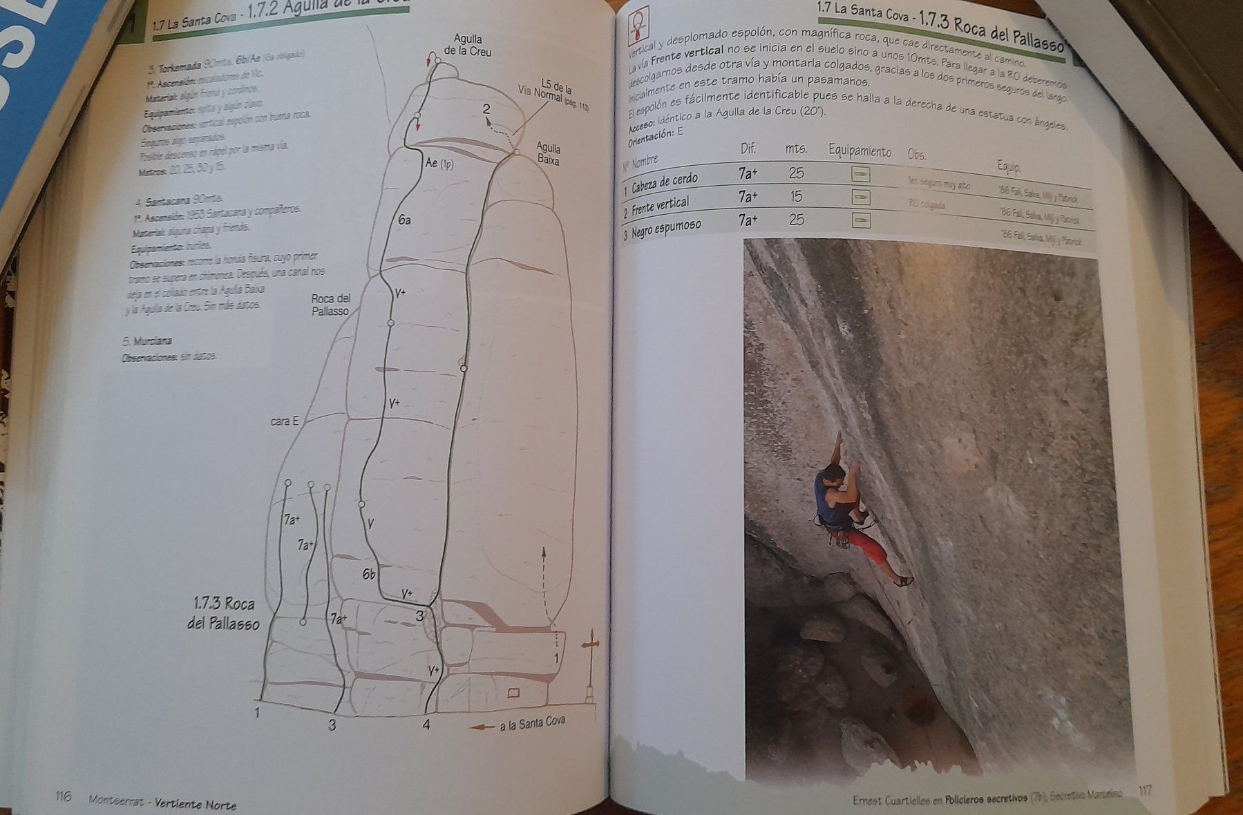 Livres: Kletterbuch: Montserrat Vertiente Norte – D'occasion à Richigen par lis_qql9 1