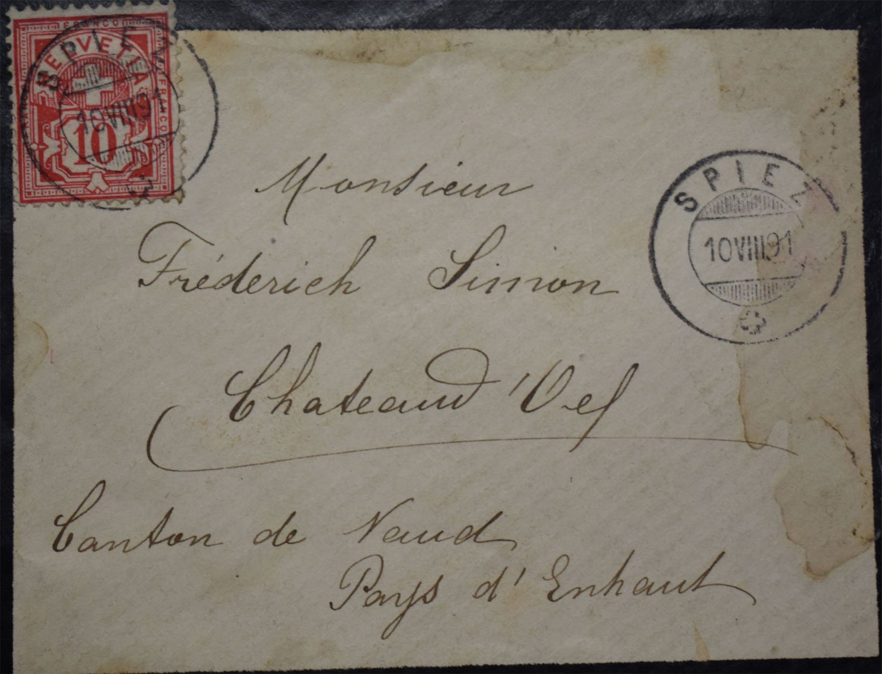 Buste & buste per spedizione: Lot d'enveloppes ancinnes – Usato da Petit-Lancy venduto da Pimose 6
