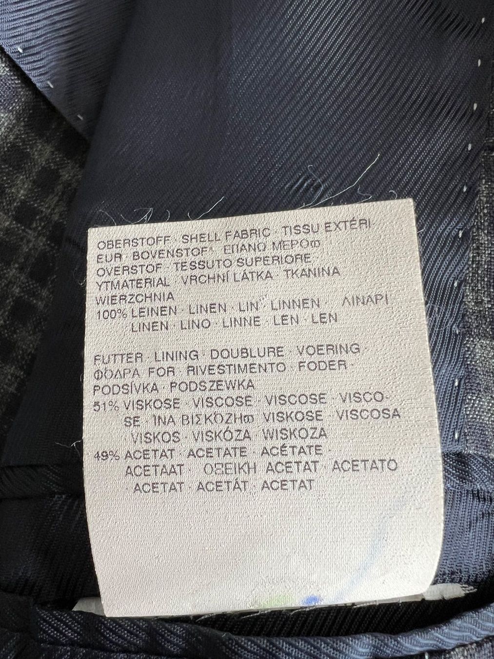 Giacche: Sakko von René Lezard – Usato da Remigen venduto da Orlana7 2