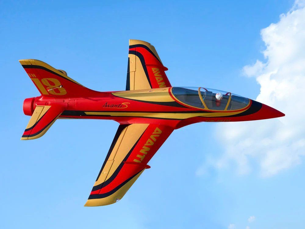 FMS Modellismo RC: FMS EDF Jet 90, Avanti 18th Anniversary Ed. Jubiläumsversion – Nuovo e nell'imballaggio originale da Entlebuch venduto da Hebu