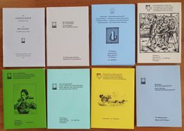 8 Souvenier Karten-Set von PTT Museum Bern