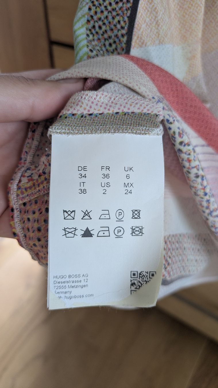 Hugo Boss Camicette: HUGO BOSS Sommerseiden-Bluse Gr. 34 – Usato da Zürich venduto da broedl 2
