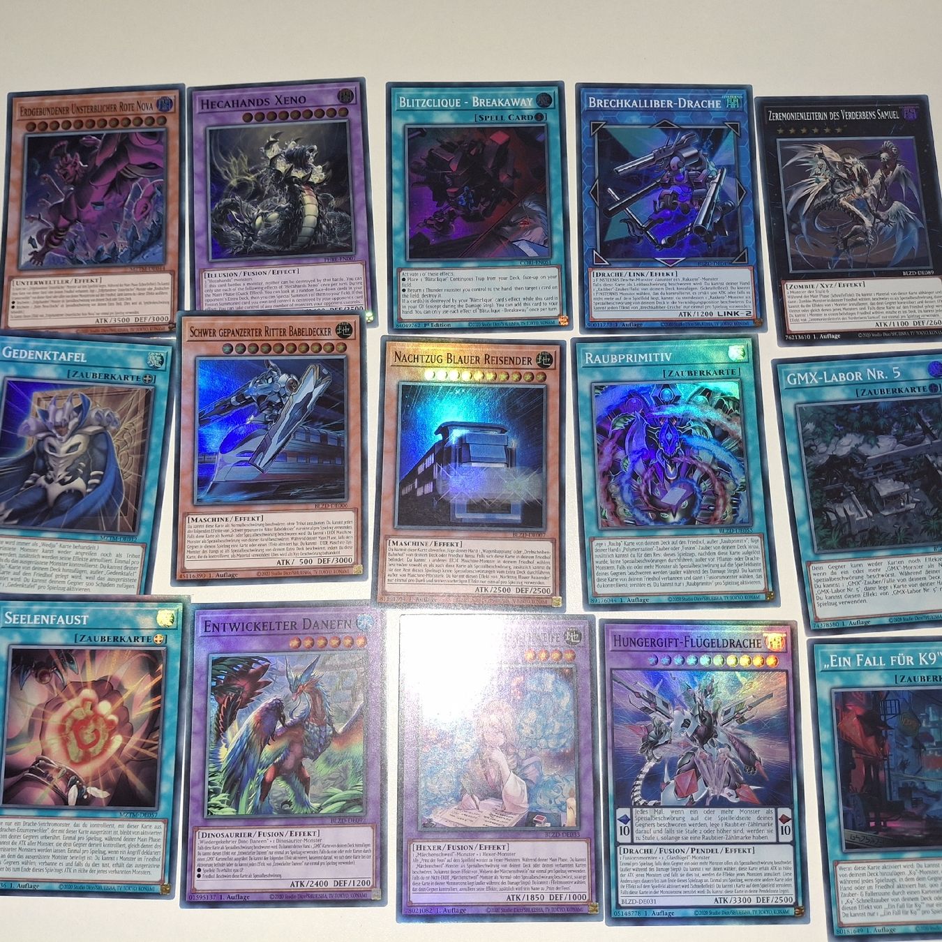 Yugioh Carte collezionabili: yugioh Karten super rare  – Nuovo (secondo la descrizione) da Escholzmatt venduto da roy_gvc8
