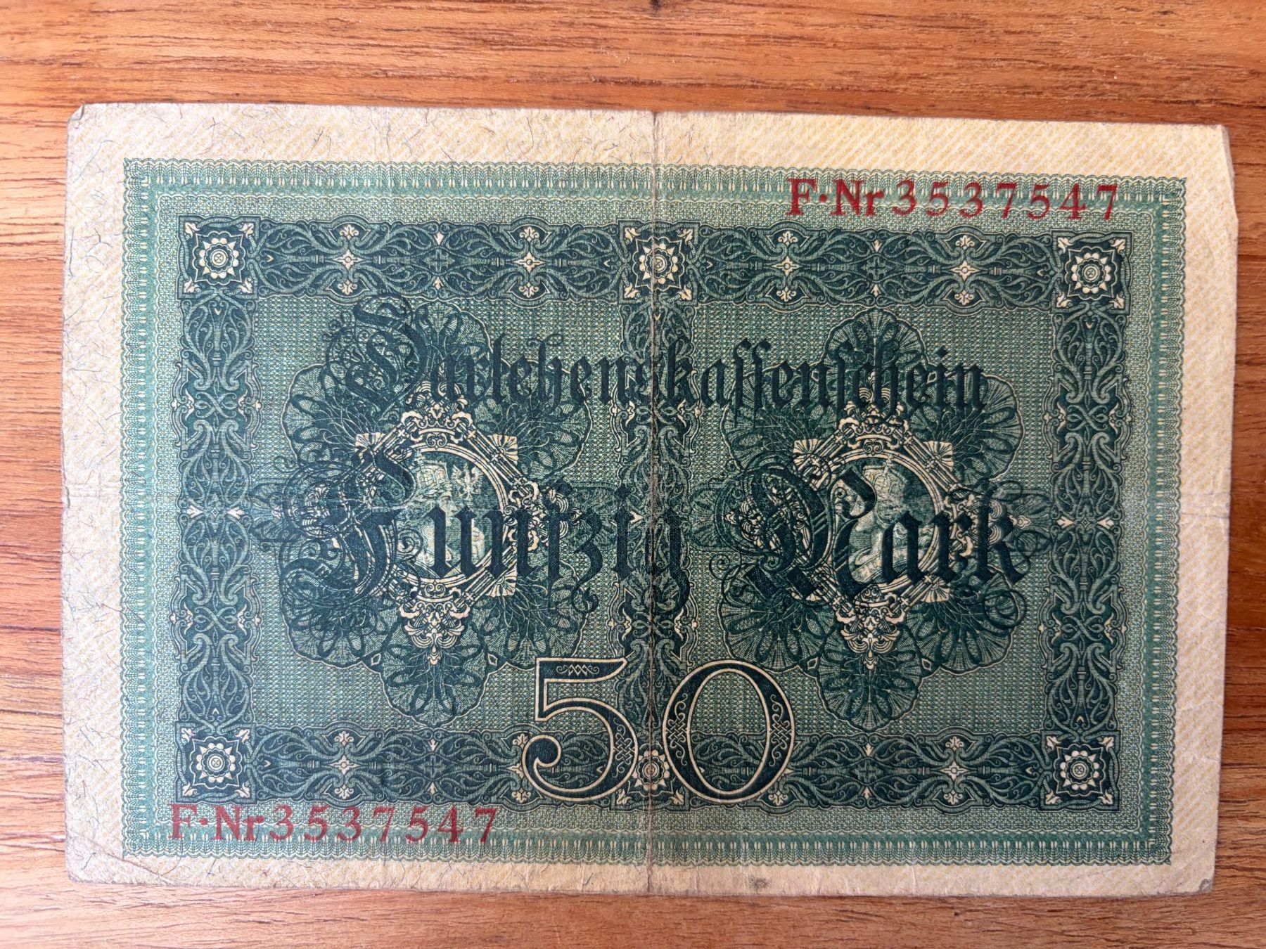 Banconote: Darlehenskassenschein über 50 Mark – Usato da Jona venduto da Elvis8645