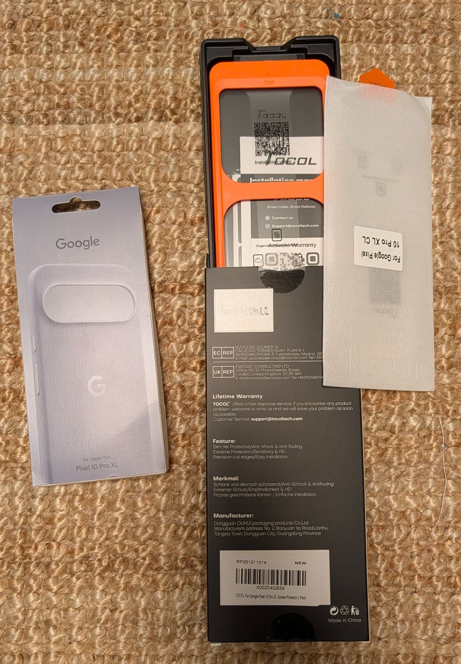 Google Cover & Protezioni schermo: Original Google Pixel 10 Pro XL Hülle – Nuovo (secondo la descrizione) da Bottmingen venduto da tsgoliveira 1